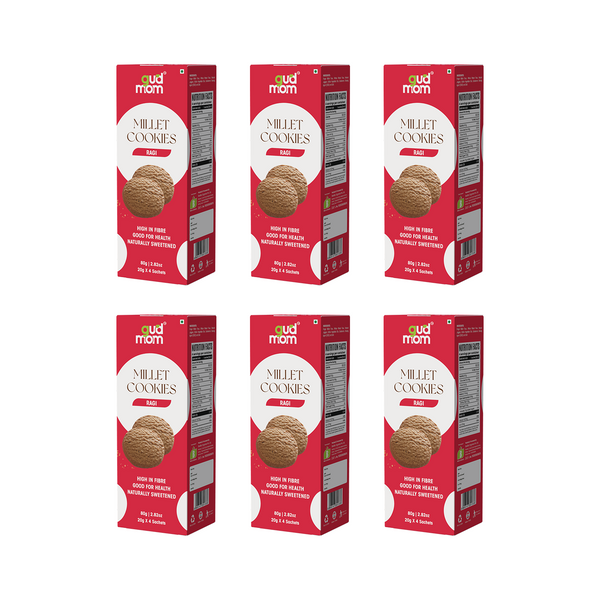 Ragi Millet Cookies 80g x6 Combo