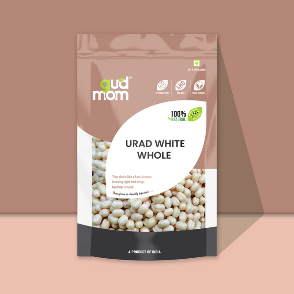 Organic Urad White Whole 500 g