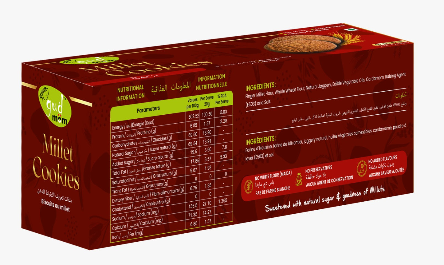 Ragi Millet Cookies 80 g
