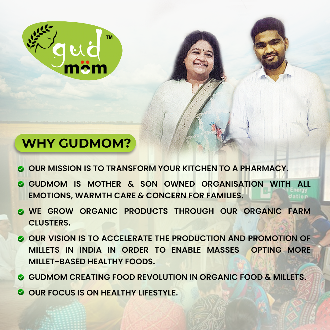 Gudmom Organic Wheat Flour (Lokwan) 1 Kg