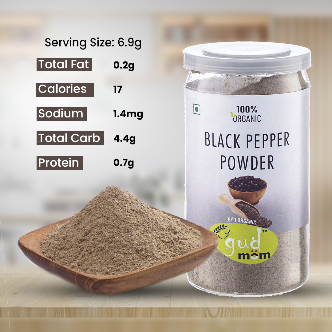Organic Black Pepper Powder 100 g