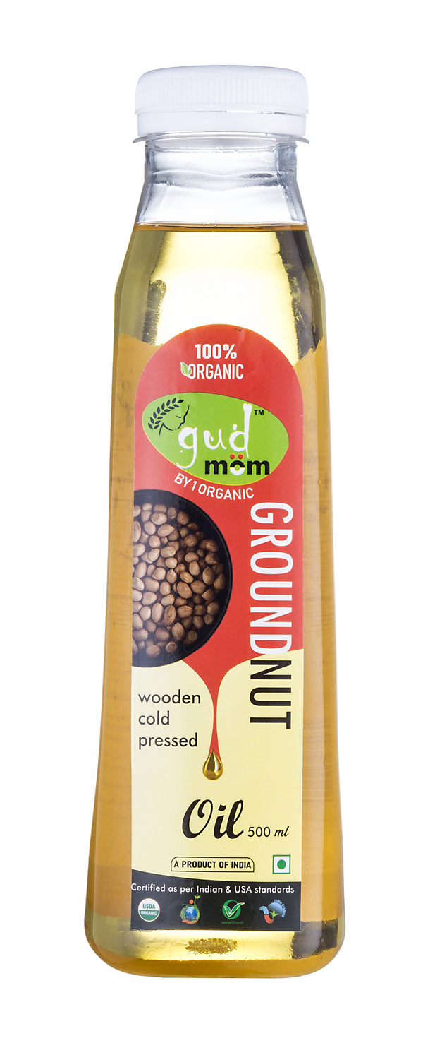 Organic Cold Pressed Groundnut Oil 500 g