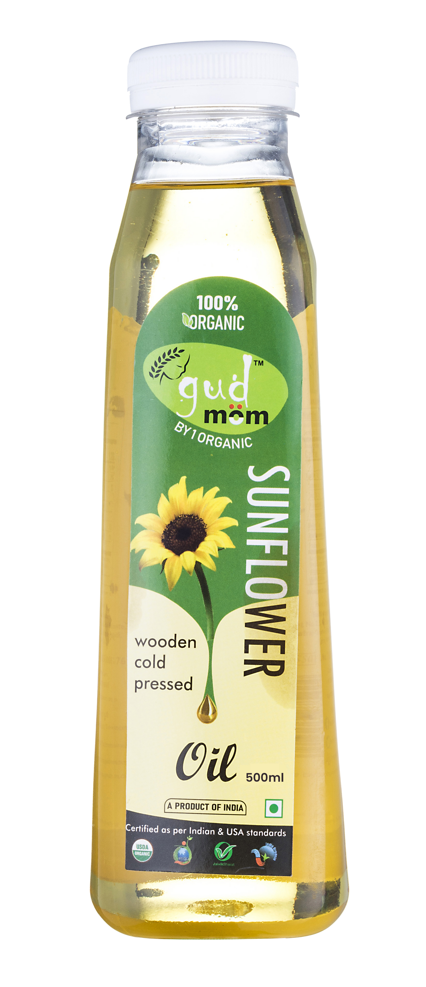Organic Cold Pressed Sunflower Oil 1000g