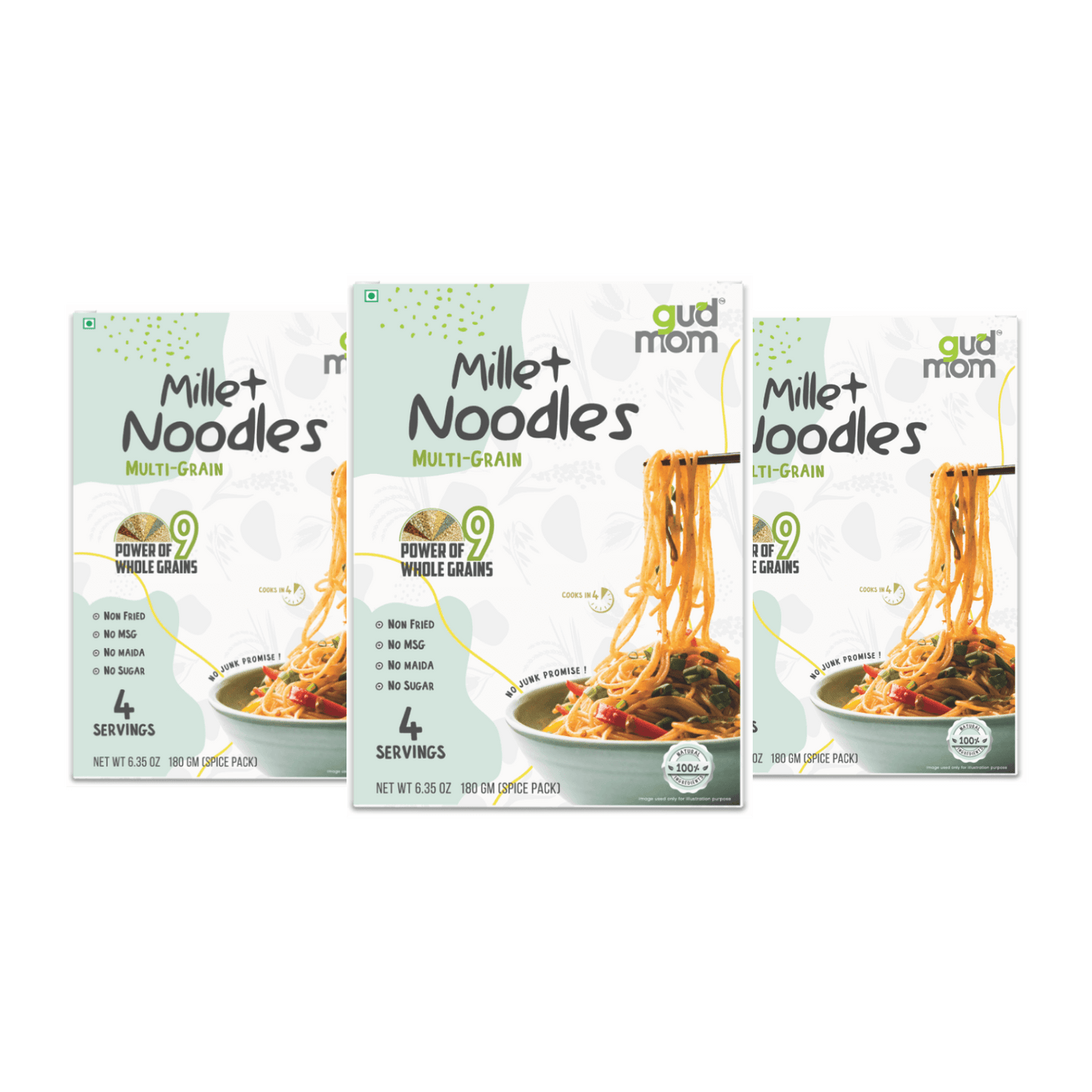 Multi grain Millets noodles (pack of 3)