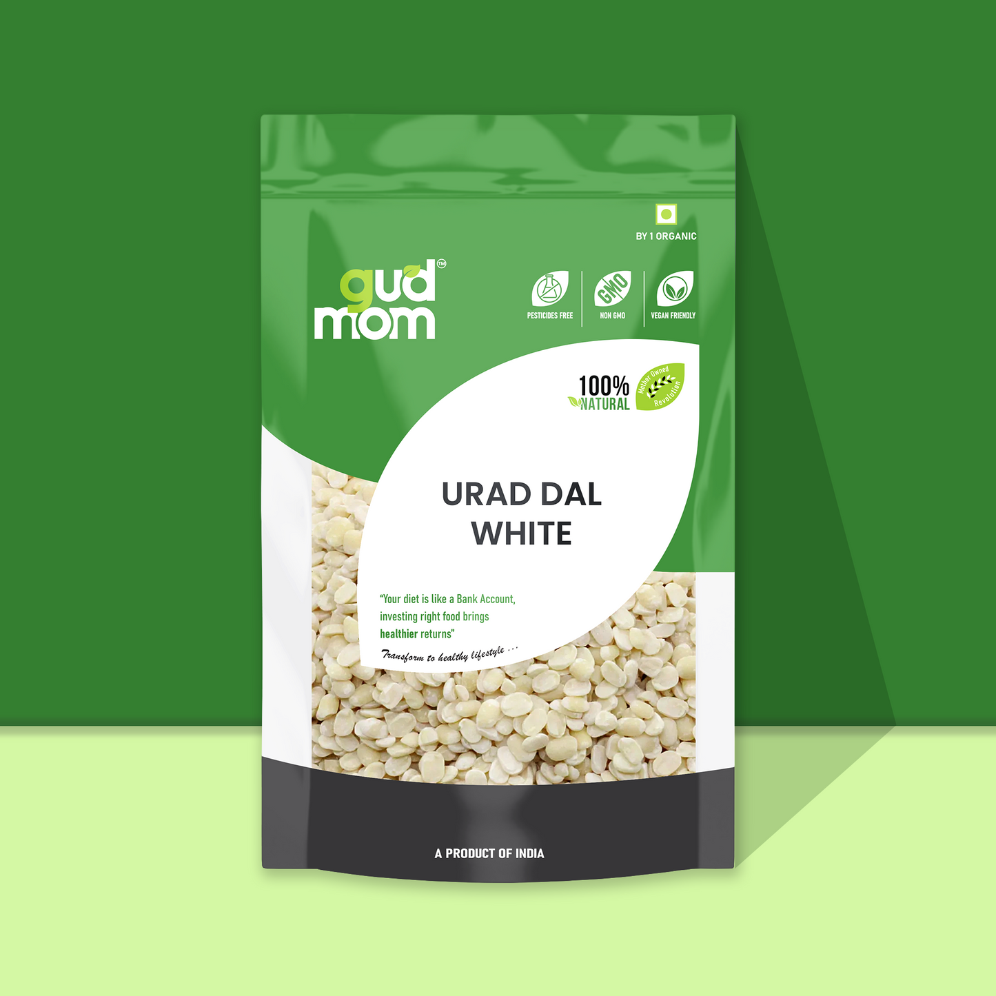 Organic Urad Dal White 500 g