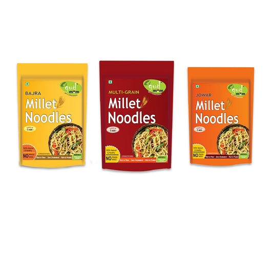 Noodles Combo(Multi grain, Jowar and Bajra Millet Noodles)