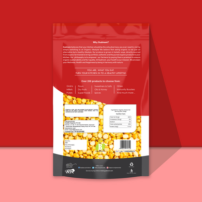 Organic Chana Dal 500 g