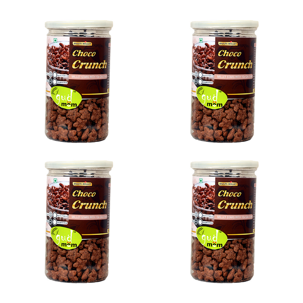 Gumom Millet Choco Crunch 100gm(Pack of 4)