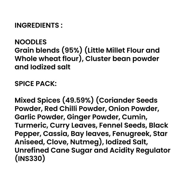 Little Millet Noodles 180 g