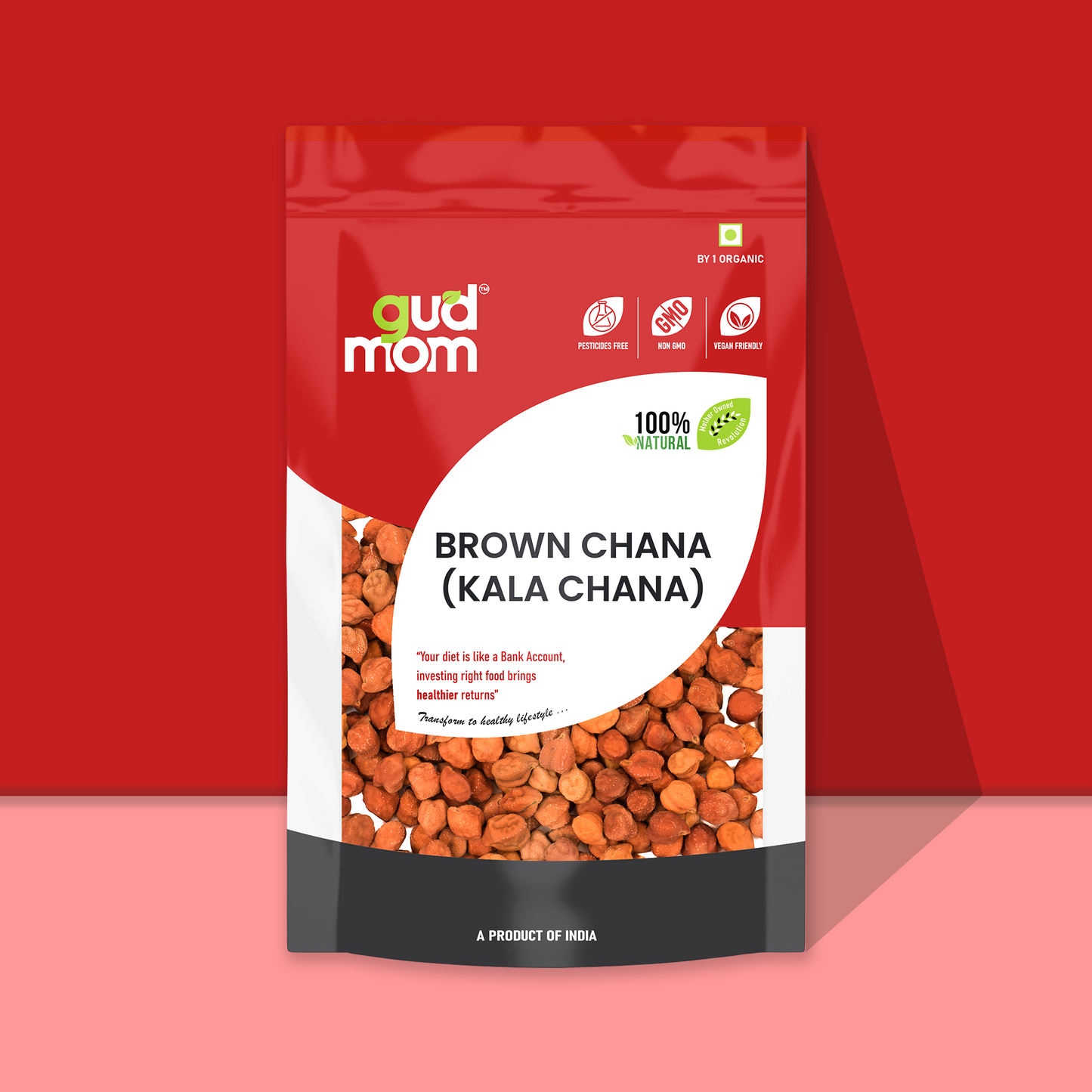 Organic Brown Chana (Kala Chana) 500 g