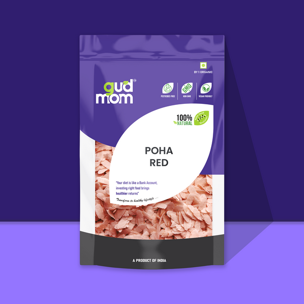 Organic Poha Red  500 g