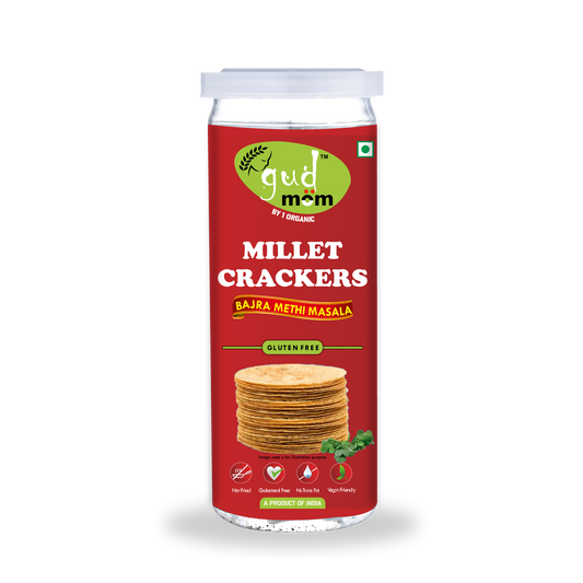 Bajra Millet Crackers - Methi Masala 90 g