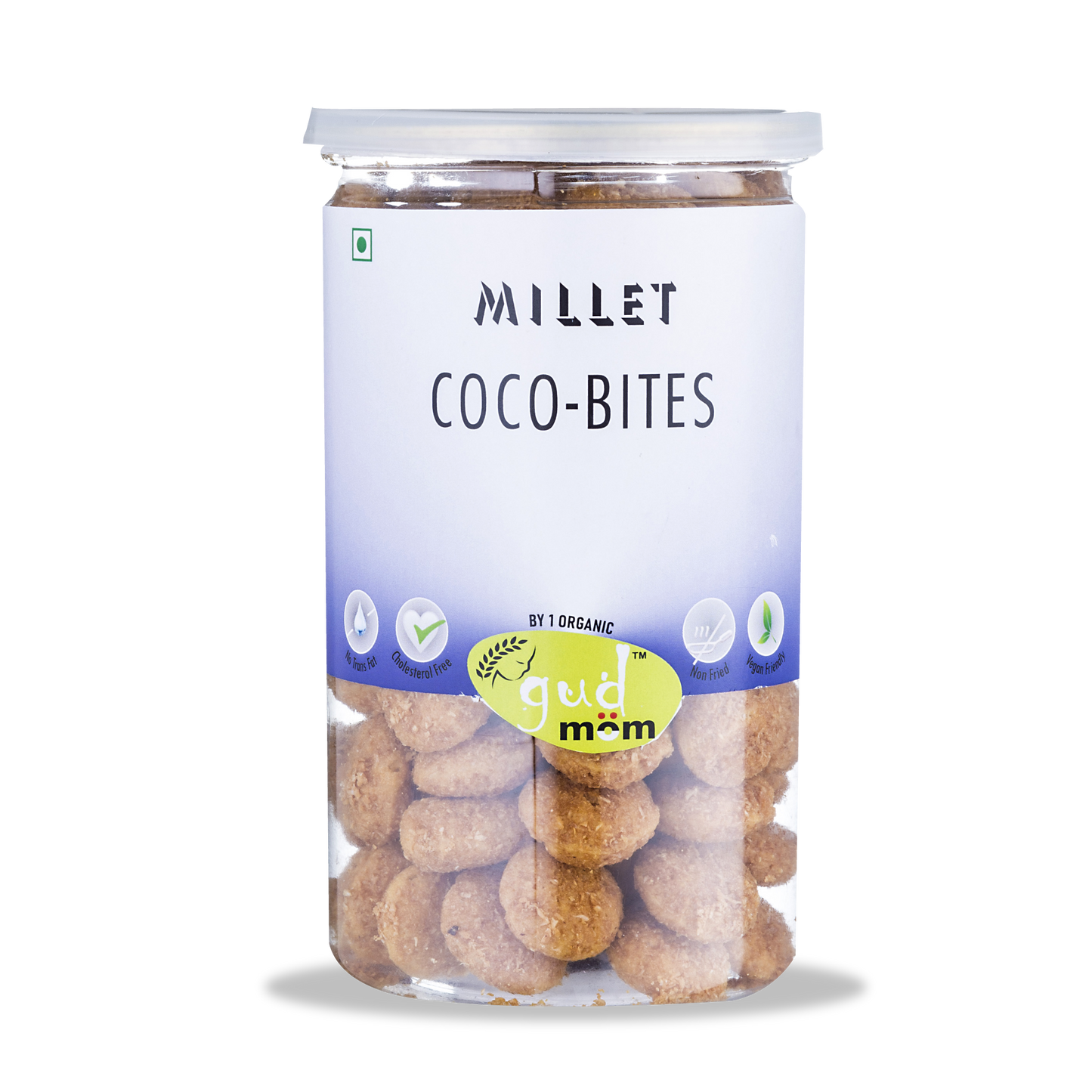 Gudmom Millet Coco-Bites 80 g ( Pack Of 3 )