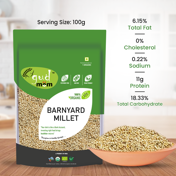 Organic Barnyard Millet 500 g