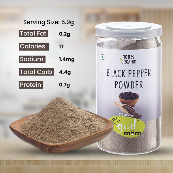 Organic Black Pepper Powder 100 g