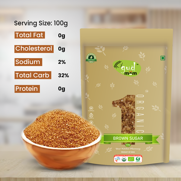 Organic Brown Sugar 5 Kg