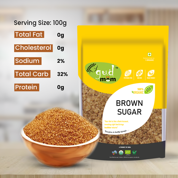 Organic Brown Sugar 1 Kg