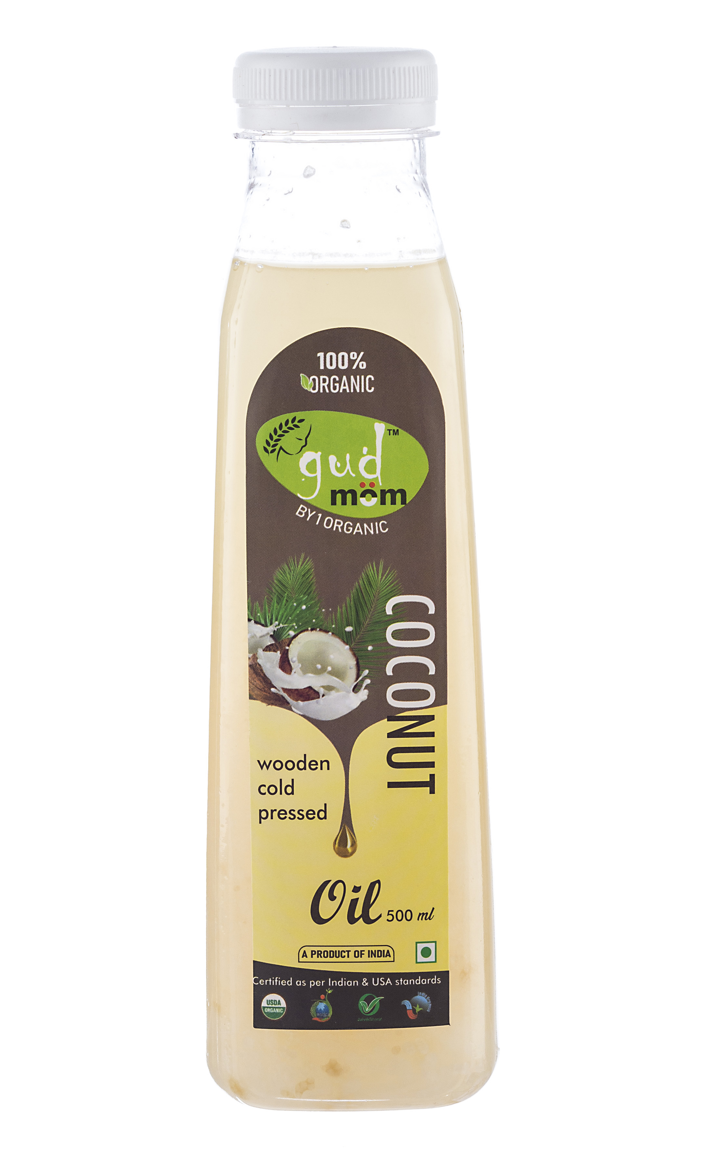 Organic Cold Pressed Coconut Oil 500 g