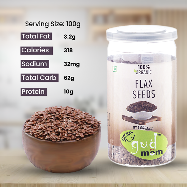 Organic Flax Seeds 100 g