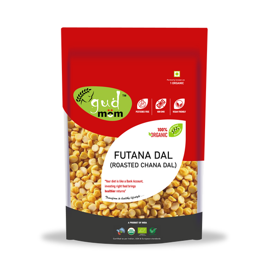 Organic Futana Dal (Roasted Chana Dal) 500 g