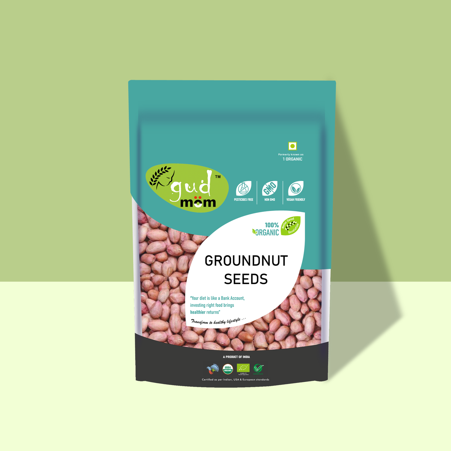 Organic Groundnut Seeds 500 g
