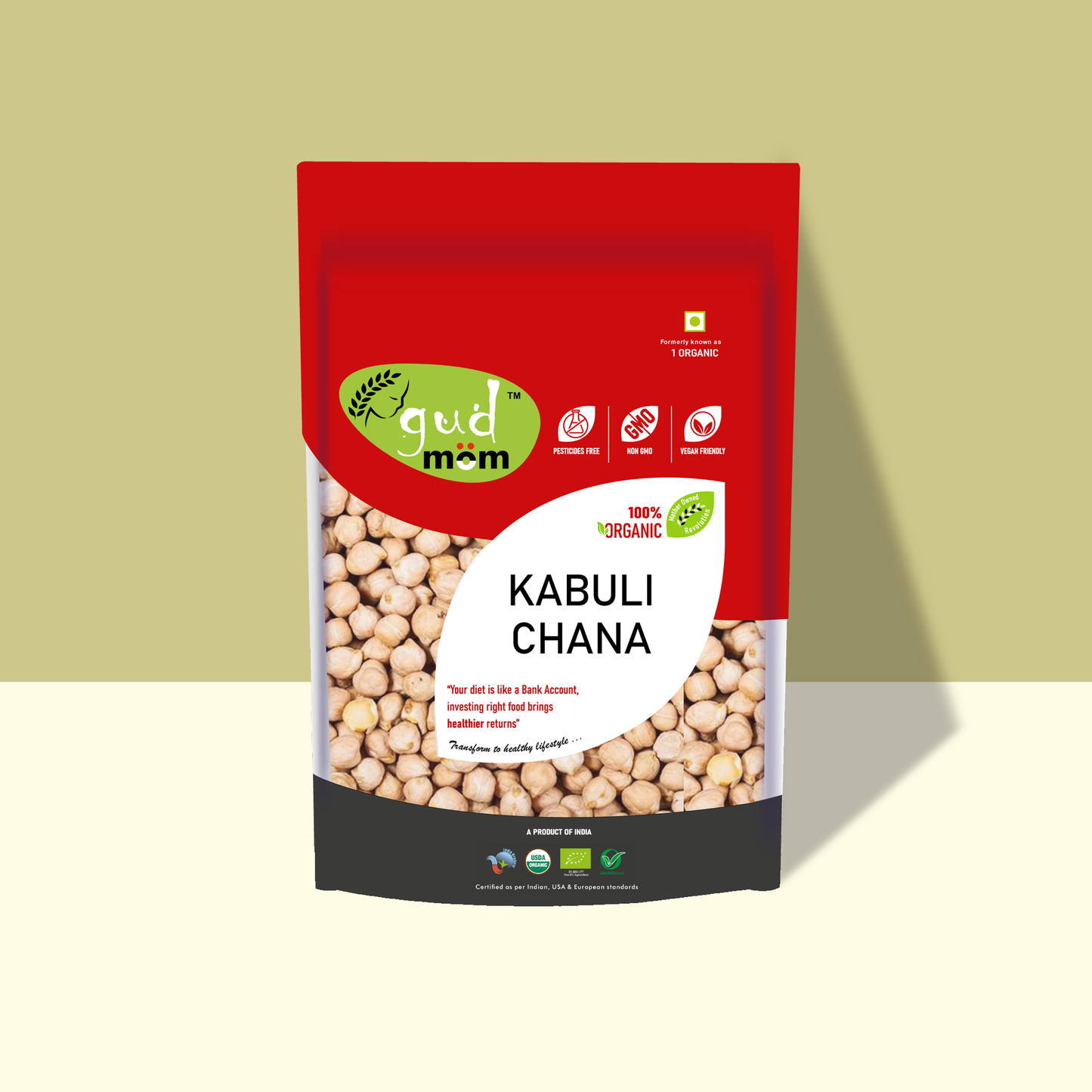 Organic Kabuli Chana 500 g