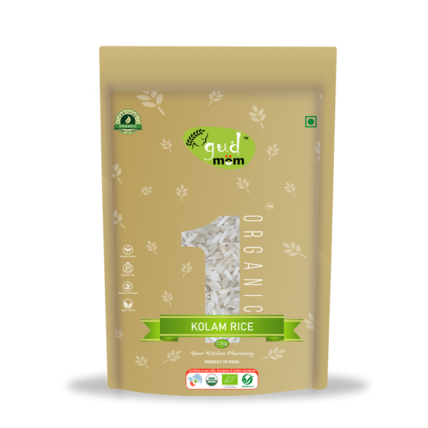 Organic Kolam Rice 5 Kg