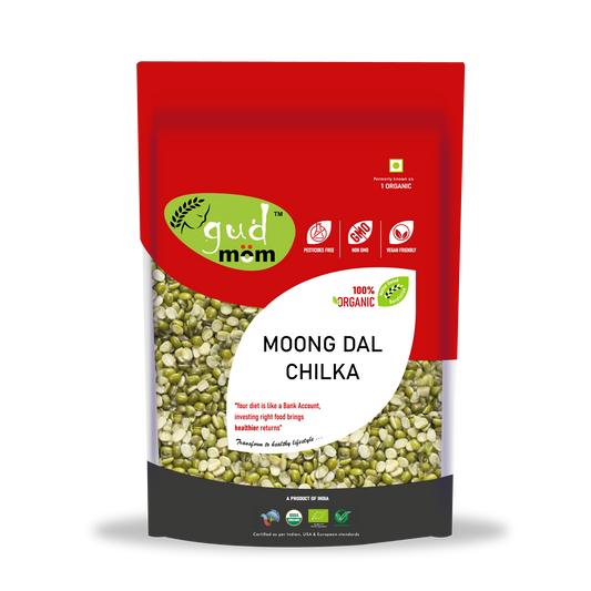 Organic Moong Dal Chilka 500 g
