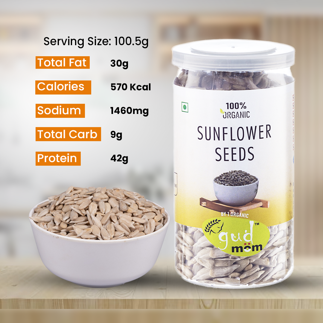 Organic Sunflower Seeds 100 g