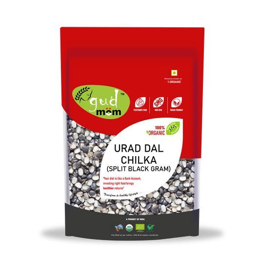 Organic Urad Dal Chilka (Split Black Gram) 500 g
