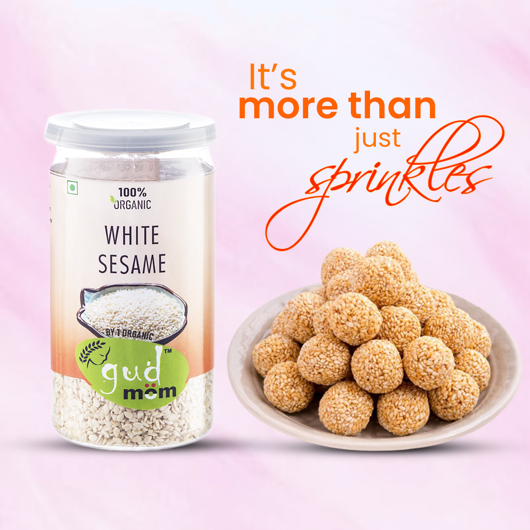  Organic Garlic Gomasio - Sesame Seeds Sea Salt & Garlic 3.5  Ounce (100 Grams) Jar : Sesame Seeds Spices And Herbs : Grocery & Gourmet  Food