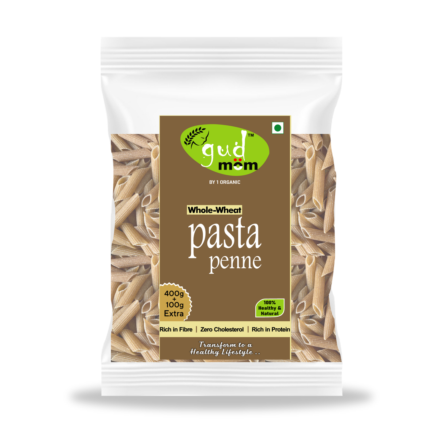 Whole Wheat Pasta Penne 500 g