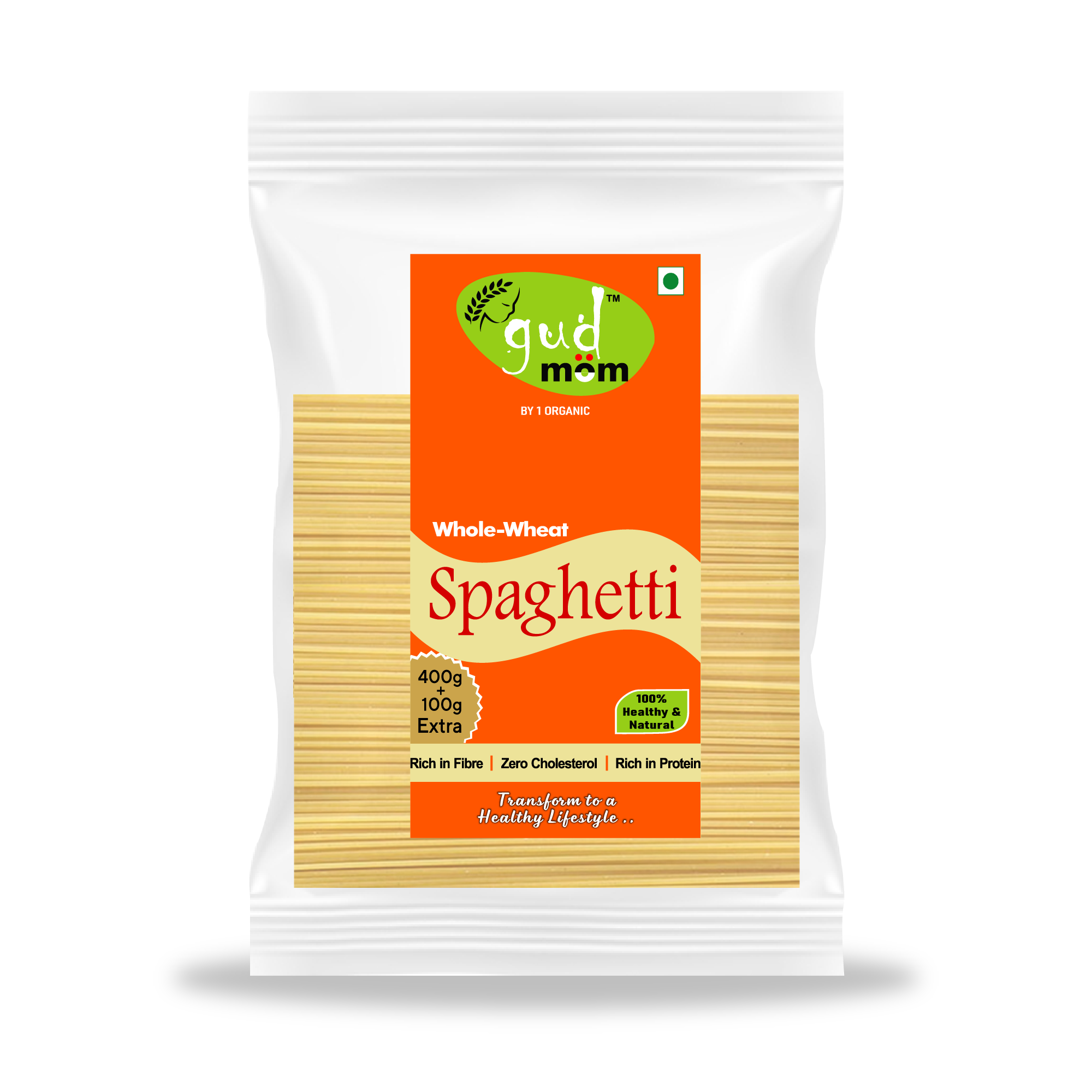 Whole Wheat Pasta Spaghetti 500 G Gudmom Whole wheat pasta spaghetti 500 g gudmom